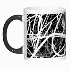 Ink Texture Colorful Blots Red Morph Mug by Cemarart