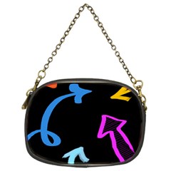 Colorful Arrows Kids Pointer Chain Purse (two Sides) by Cemarart