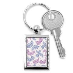 Blob Gradient Blur Scatter Key Chain (rectangle) by Cemarart