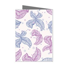 Blob Gradient Blur Scatter Mini Greeting Cards (pkg Of 8) by Cemarart