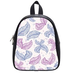 Blob Gradient Blur Scatter School Bag (small) by Cemarart