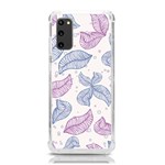 Boho Bohemian Flower Beige Brown Samsung Galaxy S20 6.2 Inch TPU UV Case Front