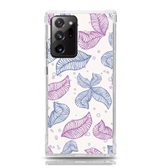 Boho Bohemian Flower Beige Brown Samsung Galaxy Note 20 Ultra Tpu Uv Case by Cemarart