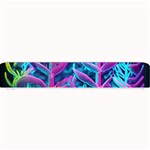 Spring Flower Neon Wallpaper Small Bar Mat 24 x4  Bar Mat