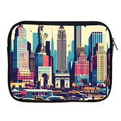 Skyscrapers City Usa Apple Ipad 2/3/4 Zipper Cases by Cemarart