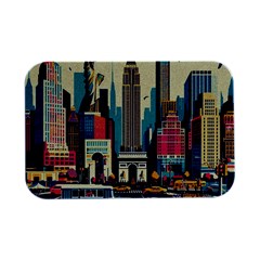 Skyscrapers City Usa Open Lid Metal Box (silver)   by Cemarart