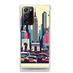 Skyscrapers City Usa Samsung Galaxy Note 20 Ultra Tpu Uv Case by Cemarart