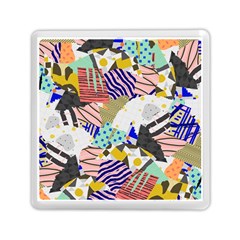 Digital Paper Scrapbooking Abstract Memory Card Reader (square) by Cemarart