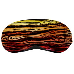 Rainbow Wood Digital Paper Pattern Sleep Mask by Cemarart