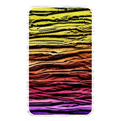 Rainbow Wood Digital Paper Pattern Memory Card Reader (rectangular) by Cemarart