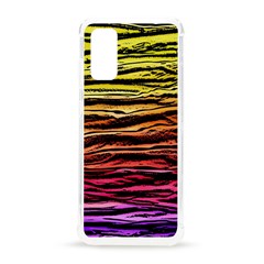 Rainbow Wood Digital Paper Pattern Samsung Galaxy S20 6 2 Inch Tpu Uv Case by Cemarart