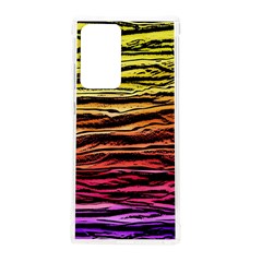 Rainbow Wood Digital Paper Pattern Samsung Galaxy Note 20 Ultra Tpu Uv Case by Cemarart