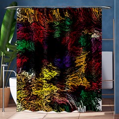 Floral Patter Flowers Floral Drawing Shower Curtain 60  X 72  (medium)  by Cemarart