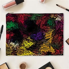 Abstract Painting Colorful Cosmetic Bag (xl) by Cemarart