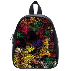 Abstract Painting Colorful School Bag (small) by Cemarart