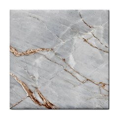 Gray Light Marble Stone Texture Background Tile Coaster by Cemarart