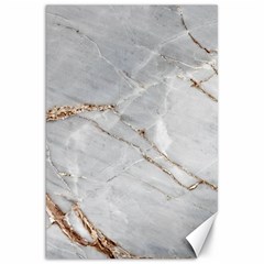 Gray Light Marble Stone Texture Background Canvas 20  X 30  by Cemarart