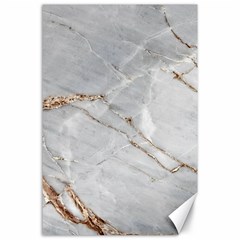 Gray Light Marble Stone Texture Background Canvas 24  X 36  by Cemarart