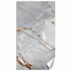 Gray Light Marble Stone Texture Background Canvas 40  X 72  by Cemarart