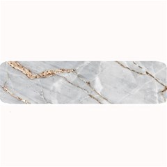 Gray Light Marble Stone Texture Background Large Bar Mat by Cemarart