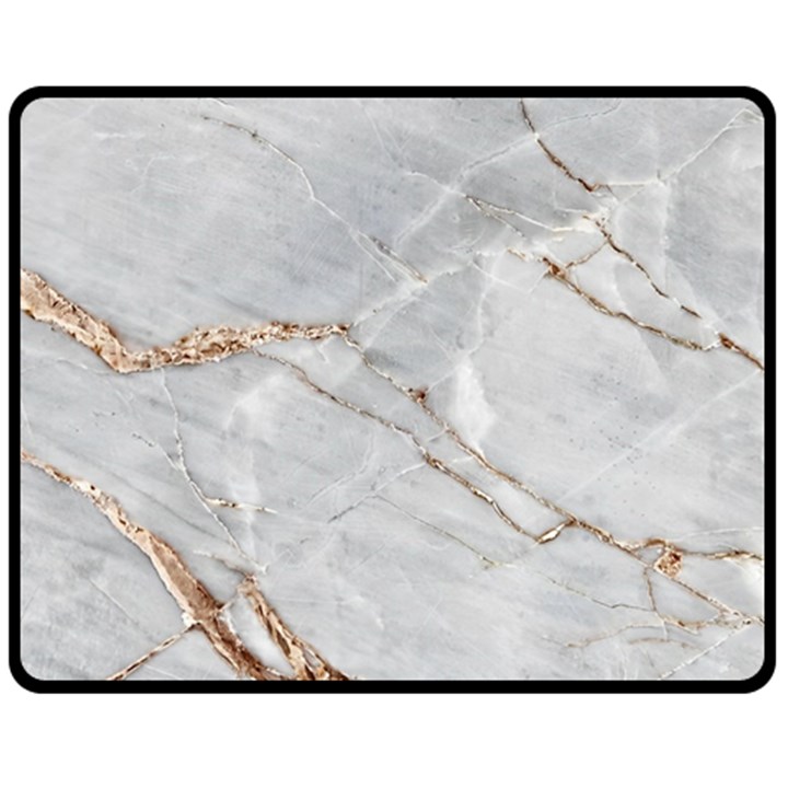 Gray Light Marble Stone Texture Background Fleece Blanket (Medium)