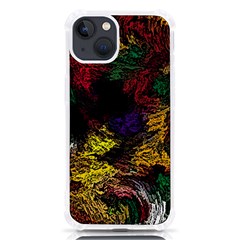 Floral Patter Flowers Floral Drawing Iphone 13 Tpu Uv Print Case by Cemarart