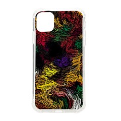 Abstract Painting Colorful Iphone 11 Tpu Uv Print Case by Cemarart