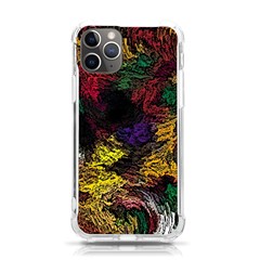 Abstract Painting Colorful Iphone 11 Pro 5 8 Inch Tpu Uv Print Case by Cemarart