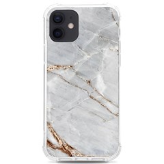 Gray Light Marble Stone Texture Background Iphone 12/12 Pro Tpu Uv Print Case by Cemarart