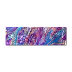 Amethyst Flow Sticker (bumper) by kaleidomarblingart