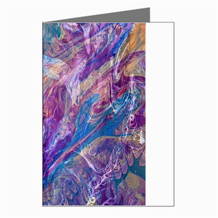 Amethyst flow Greeting Card