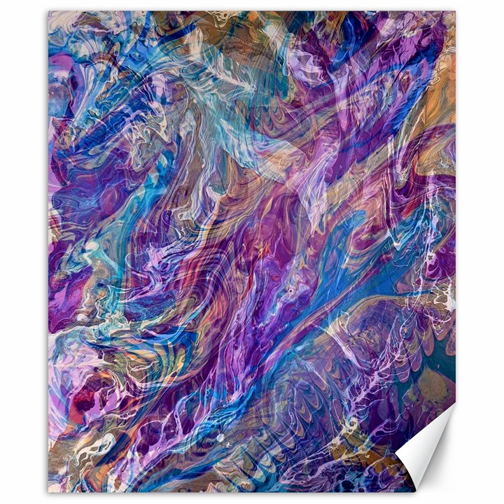 Amethyst flow Canvas 20  x 24 