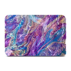 Amethyst Flow Plate Mats by kaleidomarblingart