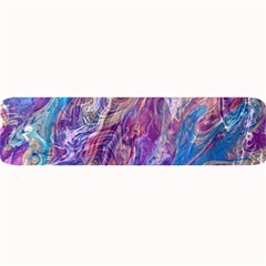 Amethyst Flow Large Bar Mat by kaleidomarblingart