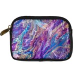 Amethyst flow Digital Camera Leather Case Front