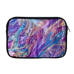 Amethyst Flow Apple Macbook Pro 17  Zipper Case by kaleidomarblingart