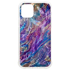 Amethyst Flow Iphone 12/12 Pro Tpu Uv Print Case by kaleidomarblingart