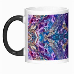 Cobalt Arabesque Morph Mug by kaleidomarblingart