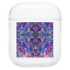 Cobalt Arabesque Soft Tpu Airpods 1/2 Case by kaleidomarblingart