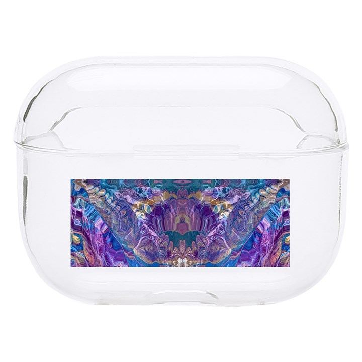 Cobalt arabesque Hard PC AirPods Pro Case