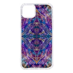 Cobalt Arabesque Iphone 14 Plus Tpu Uv Print Case by kaleidomarblingart