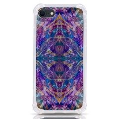 Cobalt Arabesque Iphone Se by kaleidomarblingart