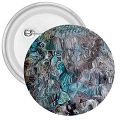 Mono Turquoise Blend 3  Buttons by kaleidomarblingart