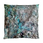 Mono Turquoise blend Standard Cushion Case (Two Sides) Back