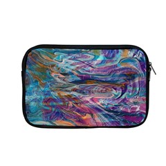 Abstarct Cobalt Waves Apple Macbook Pro 13  Zipper Case by kaleidomarblingart