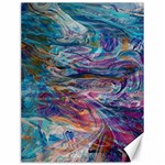 Abstarct cobalt waves Canvas 12  x 16  11.86 x15.41  Canvas - 1