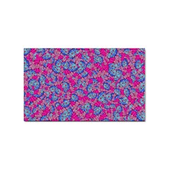 Colorful Cosutme Collage Motif Pattern Sticker (rectangular) by dflcprintsclothing