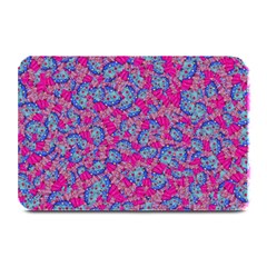 Colorful Cosutme Collage Motif Pattern Plate Mats