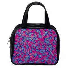 Colorful Cosutme Collage Motif Pattern Classic Handbag (one Side) by dflcprintsclothing