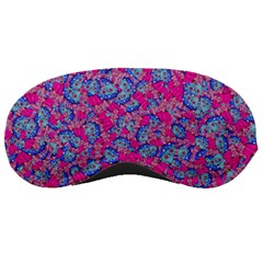 Colorful Cosutme Collage Motif Pattern Sleep Mask by dflcprintsclothing